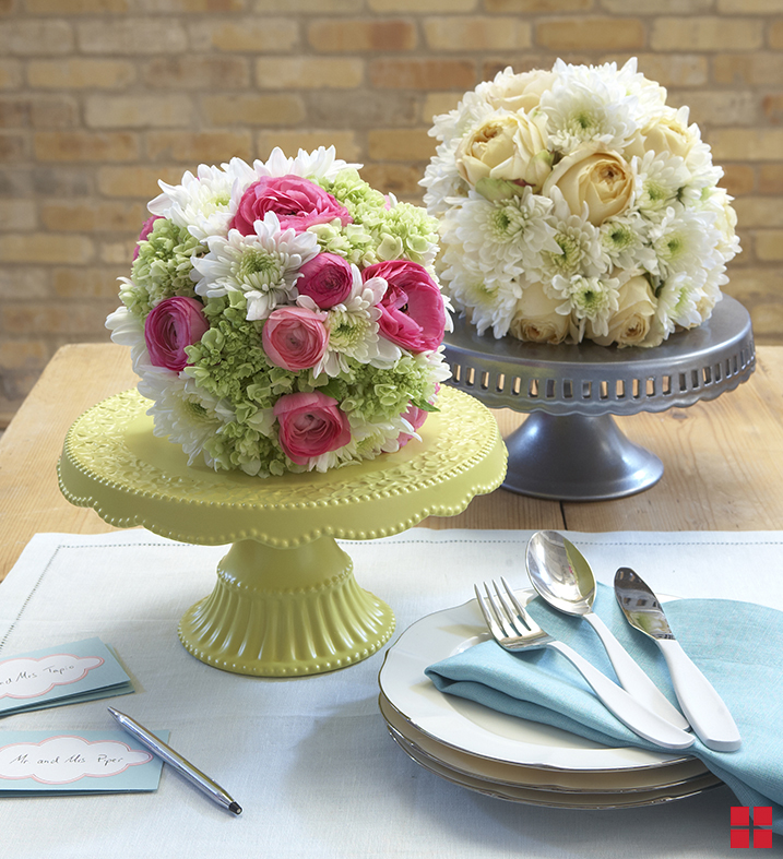 Colorful deals cake stands