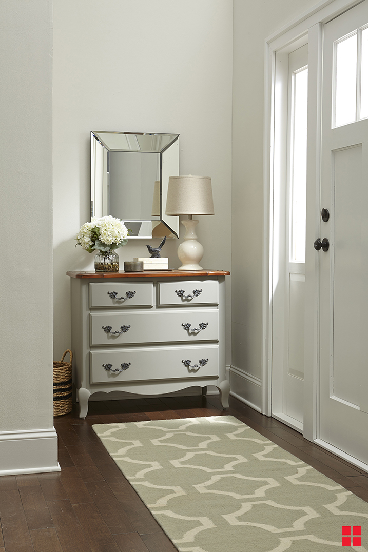 Vintage Painted Entryway Dresser