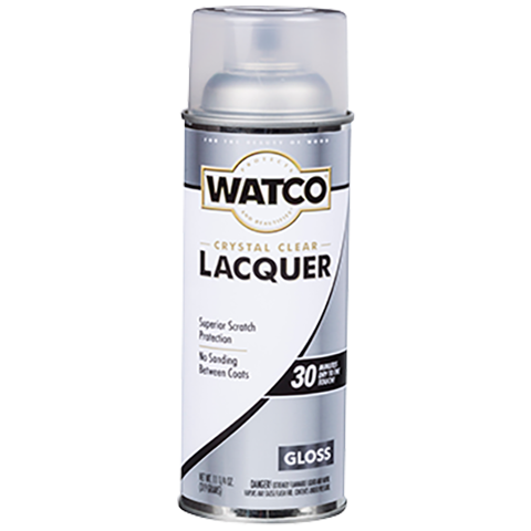 WATCO® Lacquer Clear Wood Finish Spray Product Page