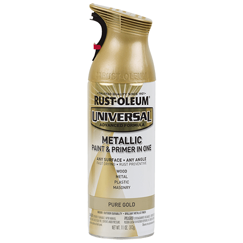 Hammerite Gloss Gold effect Metal paint, 400ml