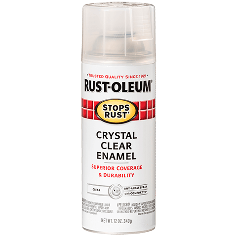 Buy Rust-Oleum 27073B522 Rust Preventative Spray Paint, Gloss, Clear, 340  g, Can Clear