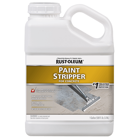 Rustoleum concrete on sale paint remover