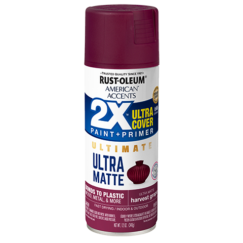 American Accents 2x Ultra Cover Spray Paint Ultra Matte