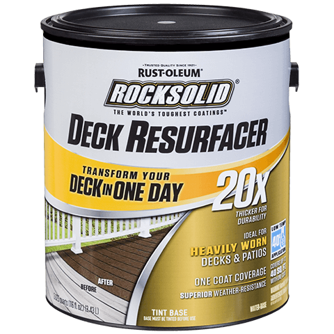 Rocksolid 20x Deck Resurfacer Product Page