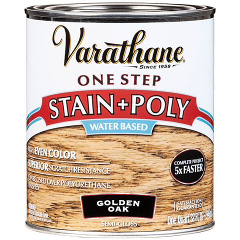 Varathane One Step Water Based Stain Polyurethane Product Page