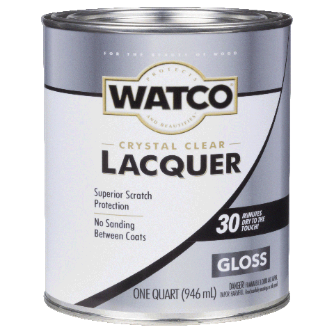 WATCO® Lacquer Clear Wood Finish Product Page