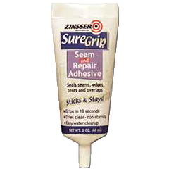Zinsser Suregrip Seam Repair Adhesive Product Page
