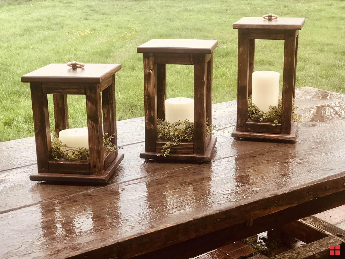 how to make a wood lantern

