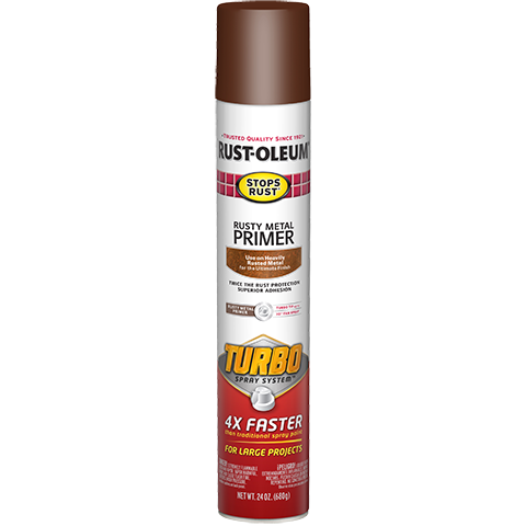 Rusty Metal Primer with Turbo Spray System®