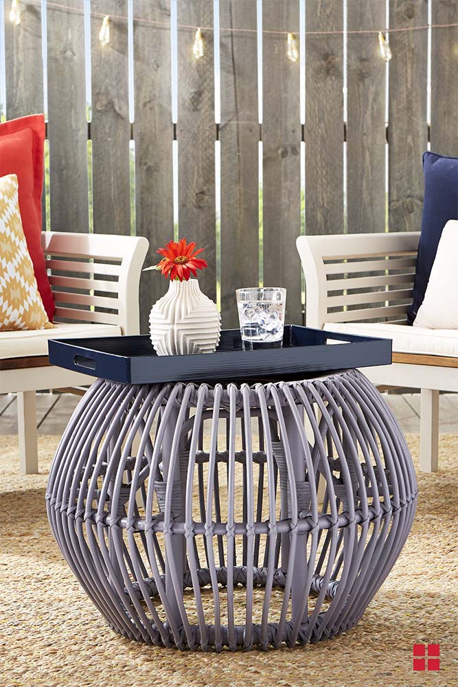 Spray Painting A Metal Outdoor Patio Set