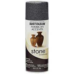 American Accents® Decorative Finishes Stone Spray Paint Product Page