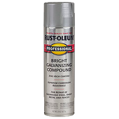 Rust-Oleum Professional Cold Galvanizing Compound Spray – 20oz, Gloss Gray (7585-838)