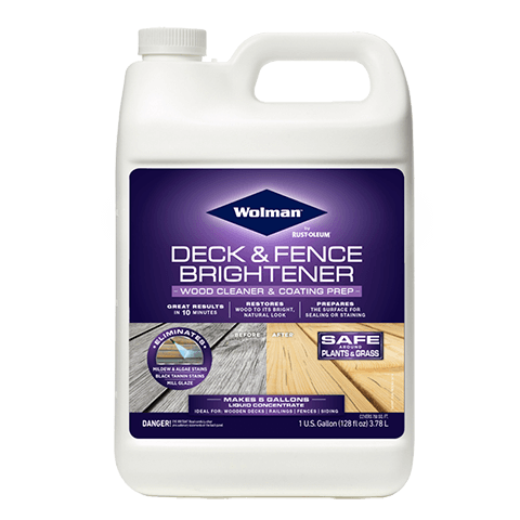 Wolman Deck and Fence Brightener