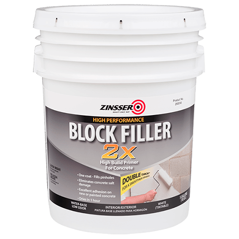 block filler primer 2x sealer exterior gal interior zinsser latex tintable stain blocker surface multi based water enlarge