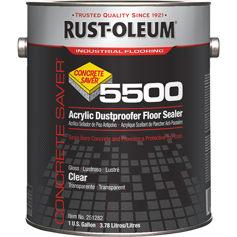 Concrete Saver 5500 System Acrylic Dustproofer Floor Sealer