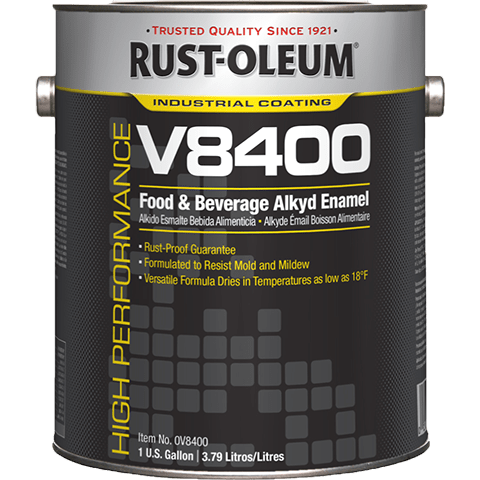 High Performance V8400 System Food Beverage Alkyd Enamel Primer