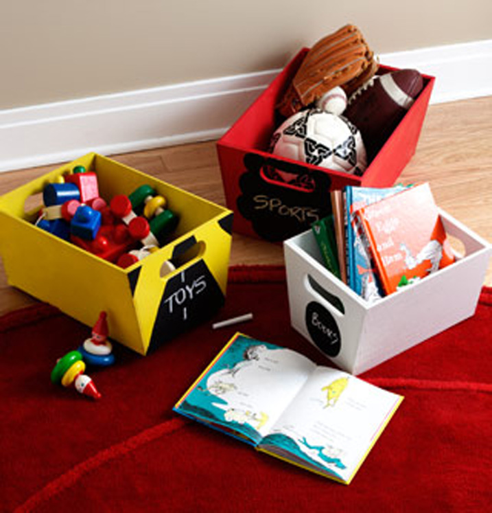 3 bin stackable toy organizer