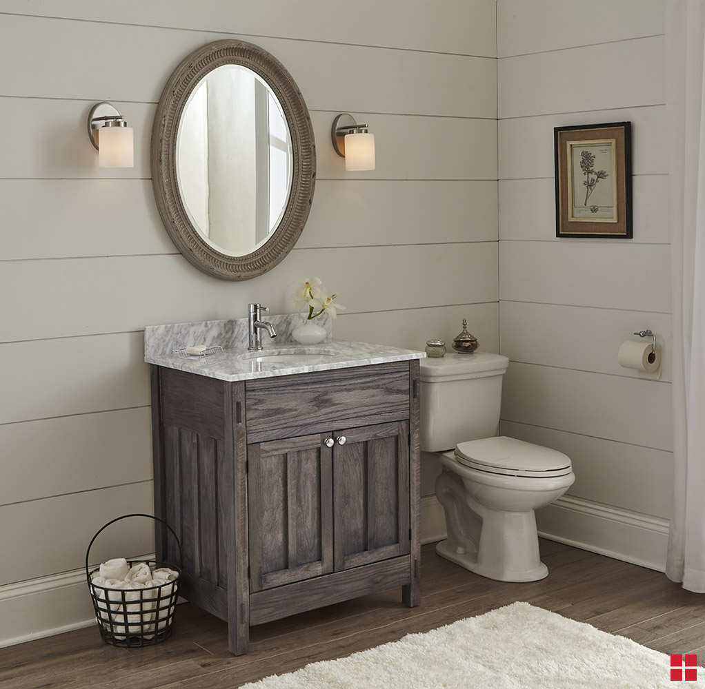 Diy Varathane Weathered Wood Accelerator Bathroom Vanity Project