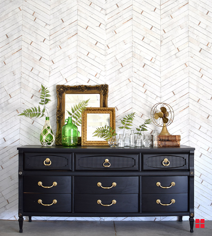 Old Dresser Makeover With Milk Paint Finish