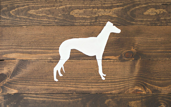 Diy Dog Silhouette Art