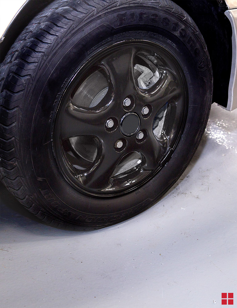 RustOleum's Peel Coat Peelable Primer Allows You To Change Your Wheel Rim Color Easily