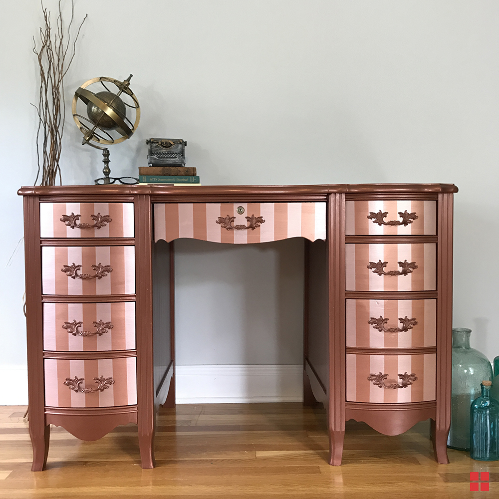 Upcycled Home Office Desk