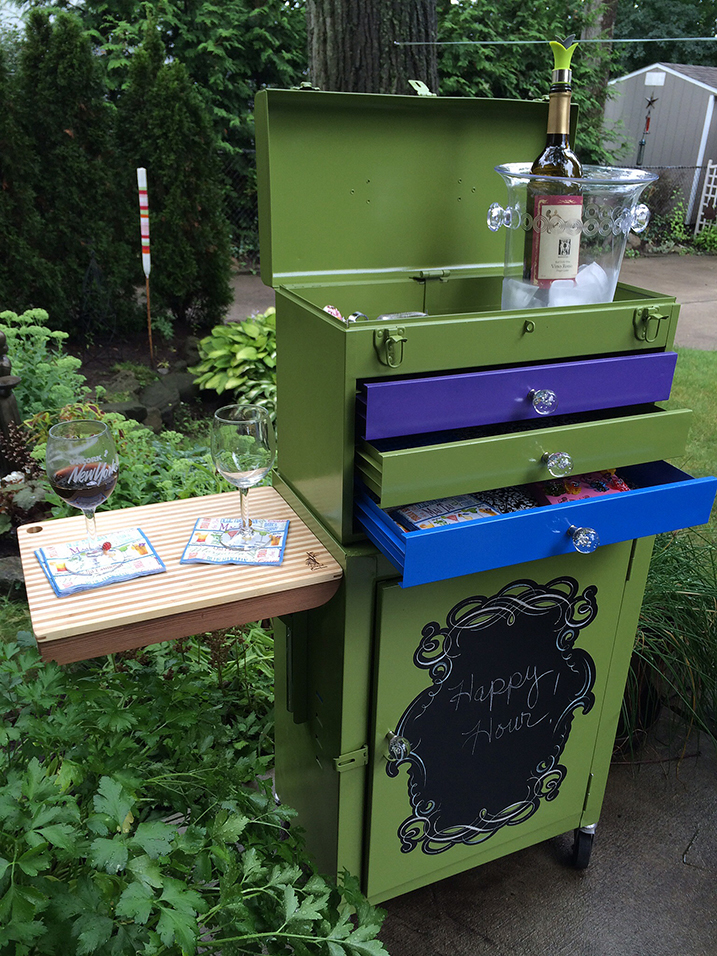 Outdoor Beverage Cart