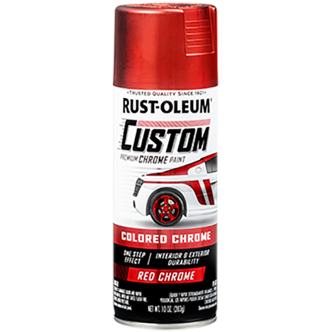 Rust-Oleum Premium Custom Chrome  Red Chrome Spray Paint