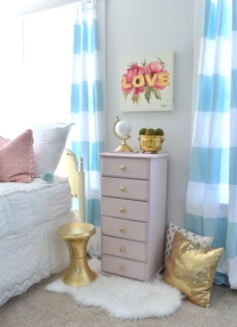 Pretty Pink Furniture Makeover