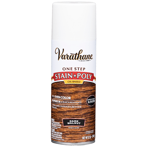 thumbnail image 2 of Rust-Oleum Stain + Polyurethane – Ebony, Semi-Gloss, Scratch Resistant (8oz) 2 of 6