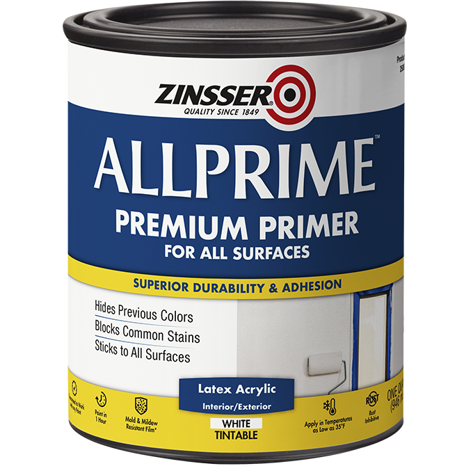 Zinsser ALLPRIME Premium Primer for All Surfaces