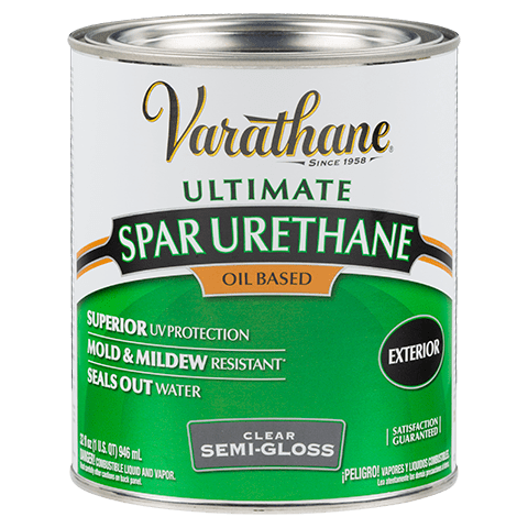 Varathane Ultimate Oil Based Spar Urethane Clear Semi-Gloss Paint