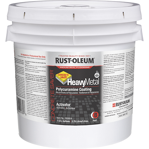 concrete saver heavy metal decorative floor coating