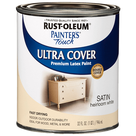 11 oz. All Surface Satin White Spray Paint and Primer in One 342513