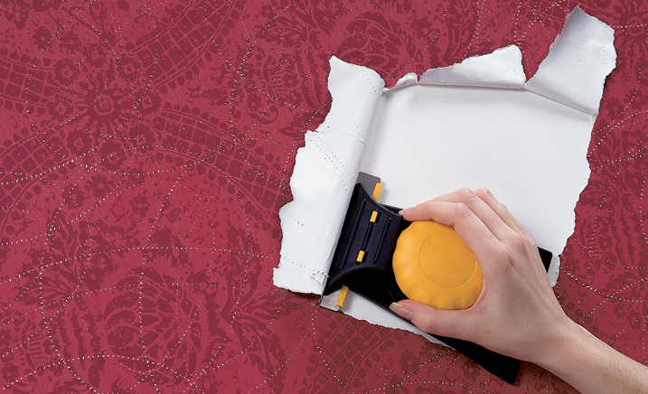 wallpaper removal and installation