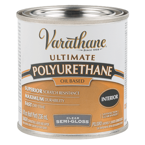 Varathane Ultimate Oil Based Interior Clear Semi-Gloss Polyurethane