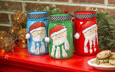 Tricolor jars