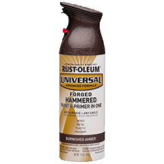 Rust-Oleum Universal Forged Hammered Burnished Amber Paint & Primer Spray Paint