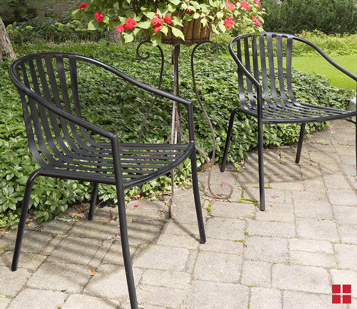 Painted Patio Chairs RustOleum