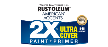 Rust-Oleum 327911 American Accents Ultra Cover 2x Primer Each, Black