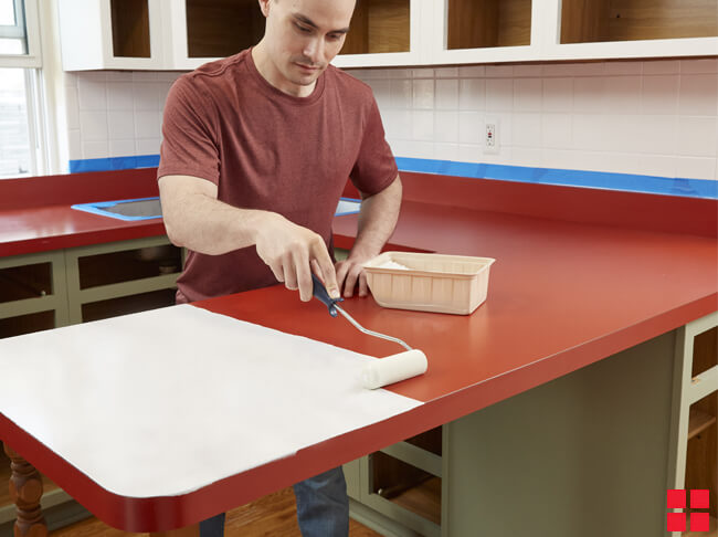 Painted Countertops Rust Oleum