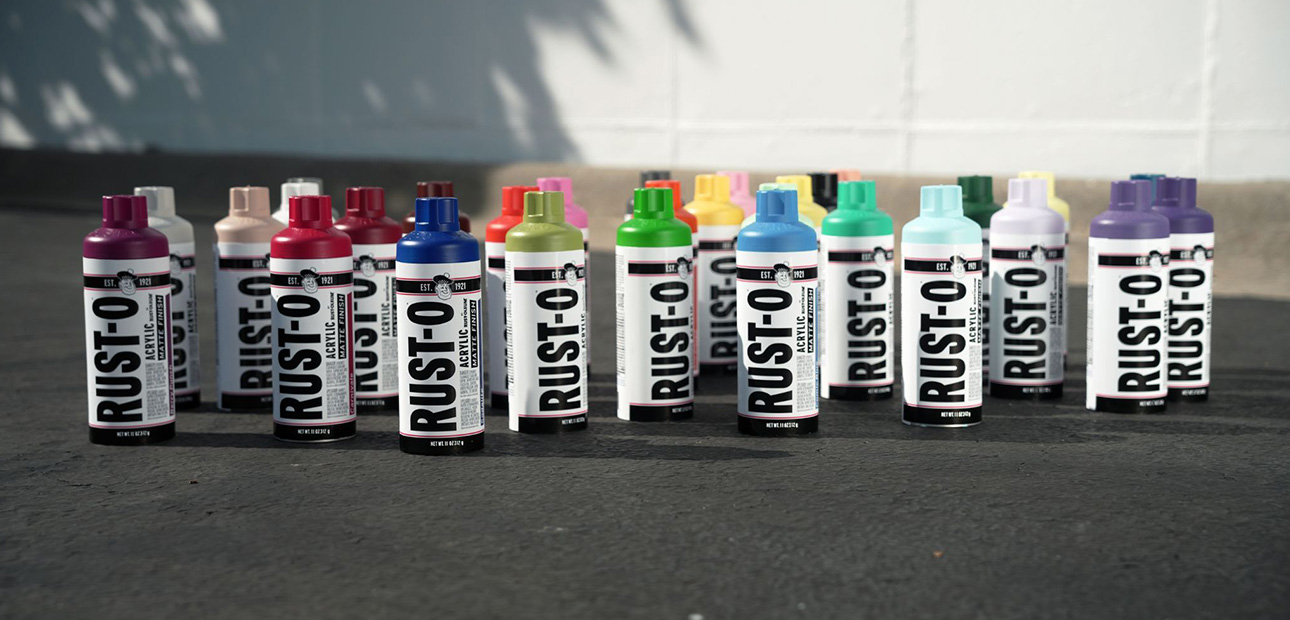 Rust-Oleum Enters the Art World in Big, Bold Way with Rust-O 