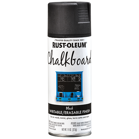 Rustoleum 206540 1 Quart Black Chalk Board Paint