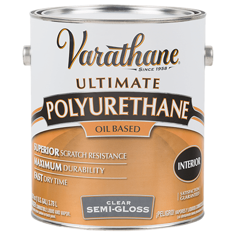 Varathane Ultimate Oil Based Interior Clear Semi-Gloss Polyurethane