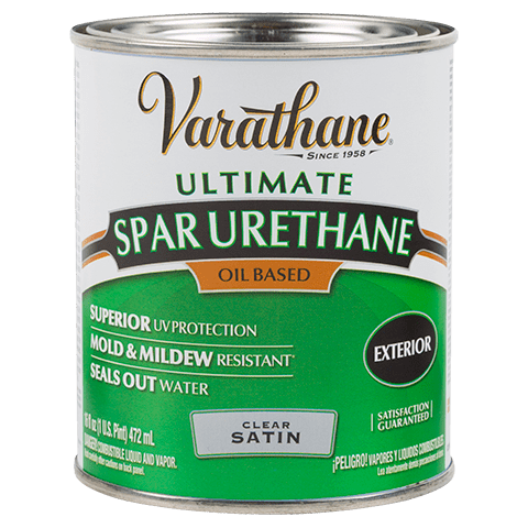 Varathane Ultimate Oil Based Spar Urethane Clear Satin Paint