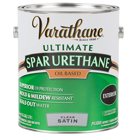 Varathane Ultimate Spar Urethane Exterior Oil Based Clear Satin Paint