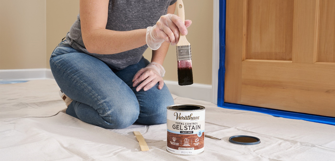 Rust-Oleum Introduces Varathane Total Control Gel Stain