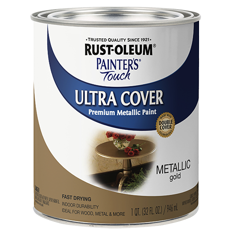 Rustoleum gold deals paint quart