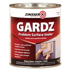 Zinsser Gardz Water Base Interior Problem Surface Clear Sealer