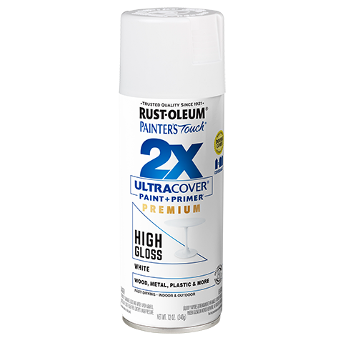 Rust-Oleum 12oz Universal Gloss Spray Paint White